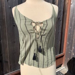 H&M Tank Top with Front Tie